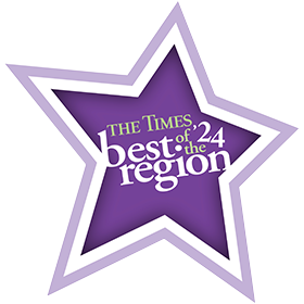 The Times Best Of The Region '24 Badge